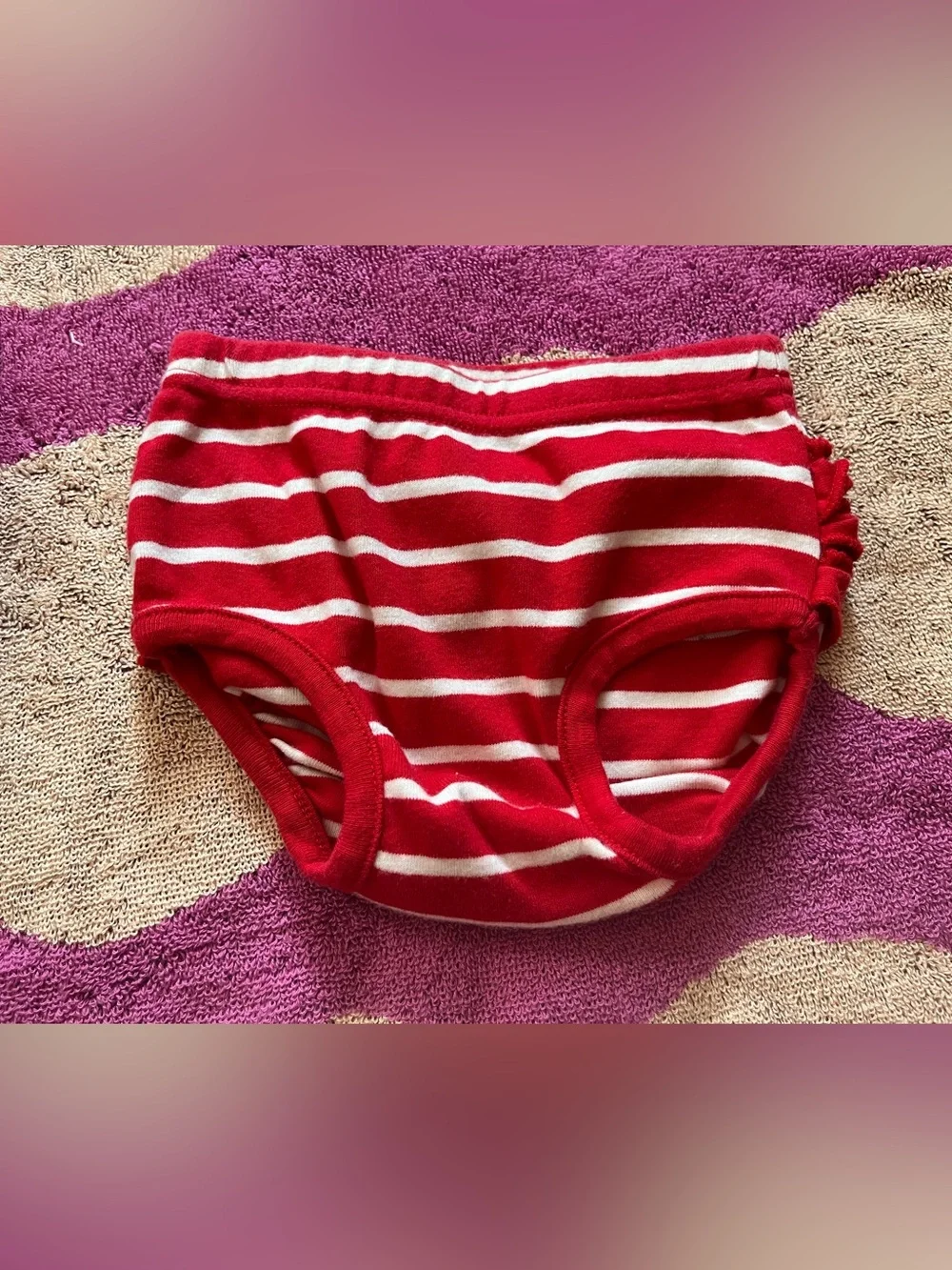 2PC Infant Girl Bloomer/Diaper Covers